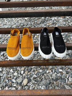 Вязаная обувь