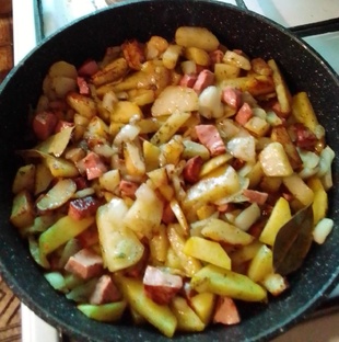 С грядки на кухню.