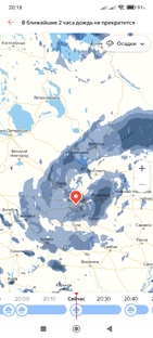 Дождик в городе