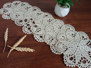 Сервировочные салфетки крючком
