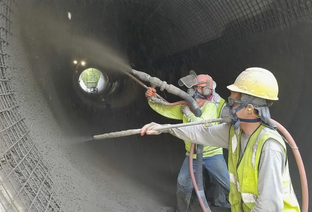 Торкретирование бетона