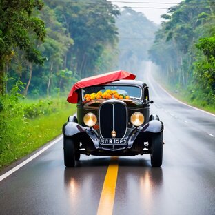 Необычные моменты на дорогах