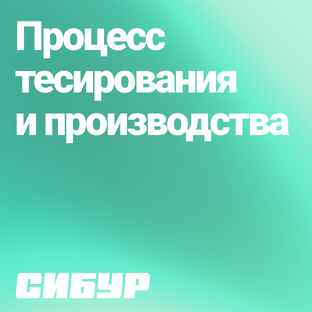 Демонстрация процесса тестирования и производства