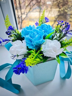 Букеты из мыла 