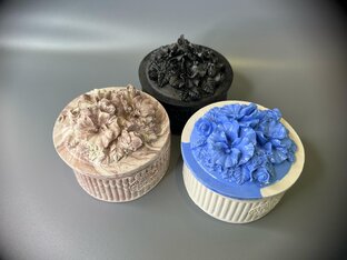 Шкатулки из гипса