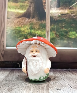 Ватная игрушка "Мухоморчик"