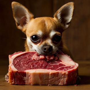 Полезное о натуральном питании собак 