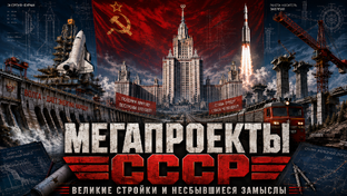 Мегапроекты СССР: великие стройки и несбывшиеся замыслы