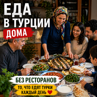 Еда в Турции дома (без ресторанов)