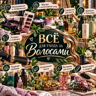 Все, об уходе за волосами