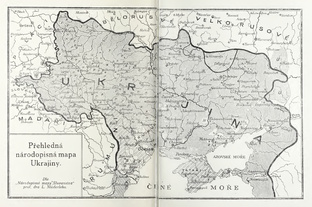 Географические карты Руси-Украины и Московии