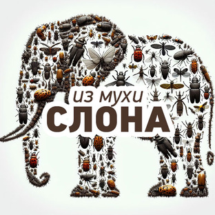 Из мухи слона