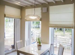 Римские шторы в современных интерьерах