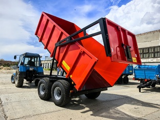 Прицепы 2ПТС и полуприцепы ППТС