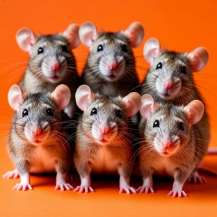 Крысы в объективе: улыбки, друзья и забавные приключения