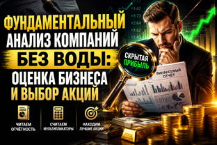 Фундаментальный анализ компаний без воды: оценка бизнеса и выбор акций