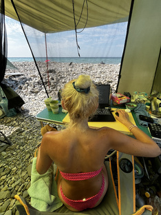 В авто кемпинге 🏕️ 