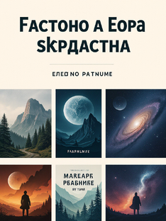 Персонажи и пейзажи для написанных и будущих книг