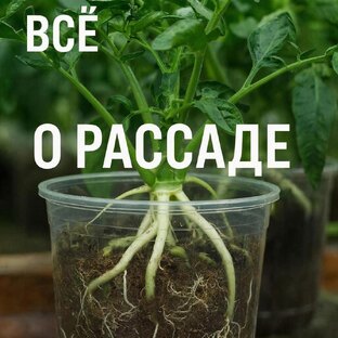 Секреты «толстой» рассады на подоконнике 🌱