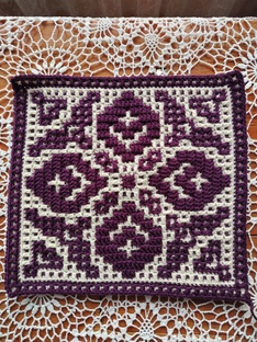 МК "Цветок клематиса" из центра