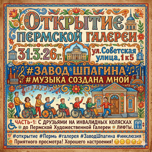 Пермская художественная галерея. 31.3.26г.