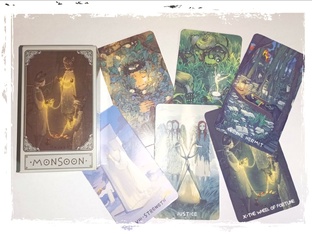 Разбор карт в таро Monsoon Tarot (Таро муссон), художницы Chun Wei Hu