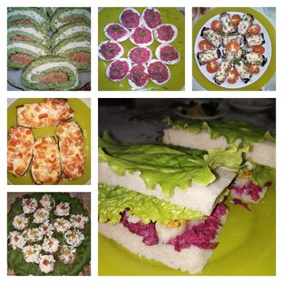 Рецепты закусок.
