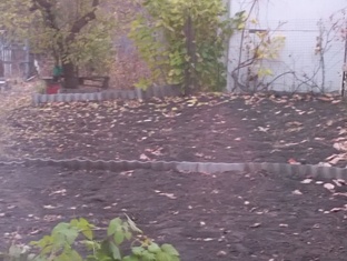 Работа в огороде.