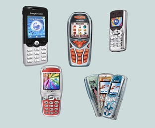 Популярные телефоны начиная с 2000 по наши дни 