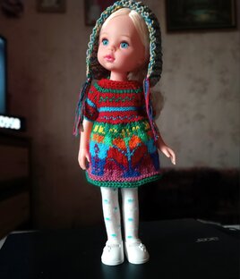 Играю в куклы (вяжу одежду для кукол) - бесплатные мастер-классы