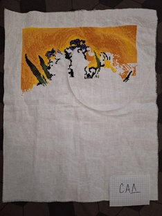 Процессы вышивки