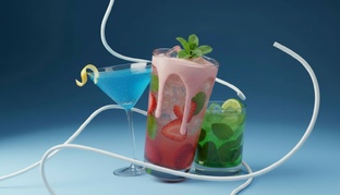 Коктейли и напитки