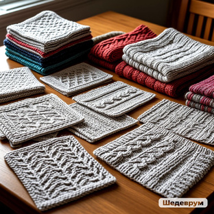 Рельефные узоры (схемы и МК)