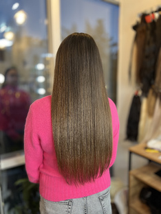 Наращивание волос 