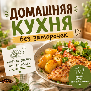 Домашняя кухня без заморочек