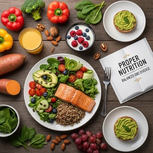 Правильное питание - сбалансированное и разнообоазное