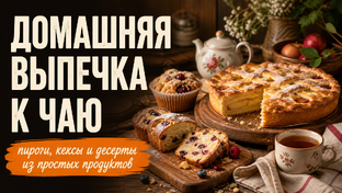 Домашняя выпечка к чаю