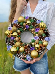 Новогодний декор🎄🧸Текстильные куклы