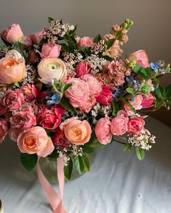 Цветочная сцена🌷