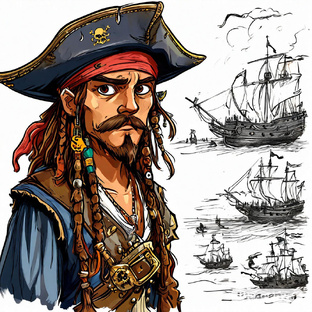 Рассказы капитане Бене и его верном боцмане Филе.