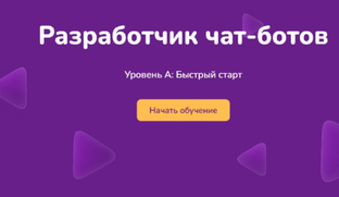 Курс Разработчик чат-ботов