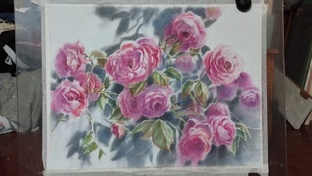 Мои пастели.