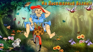 На ПОЗИТИВНОЙ волне...
