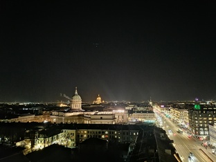 Петербург с высоты птичьего полёта 