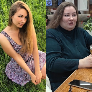 Моя история набора веса