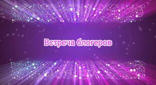 Встреча блогеров