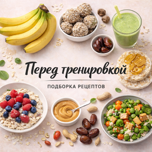 💪ПП Перекус перед тренировкой