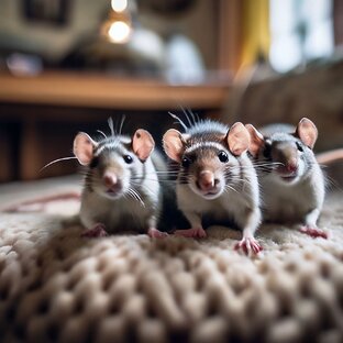 Видео с моими крысками 