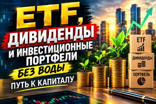 ETF, дивиденды и инвестиционные портфели без воды: путь к капиталу