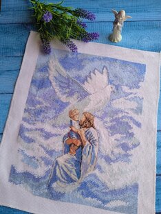 Вышивка крестом и бисером